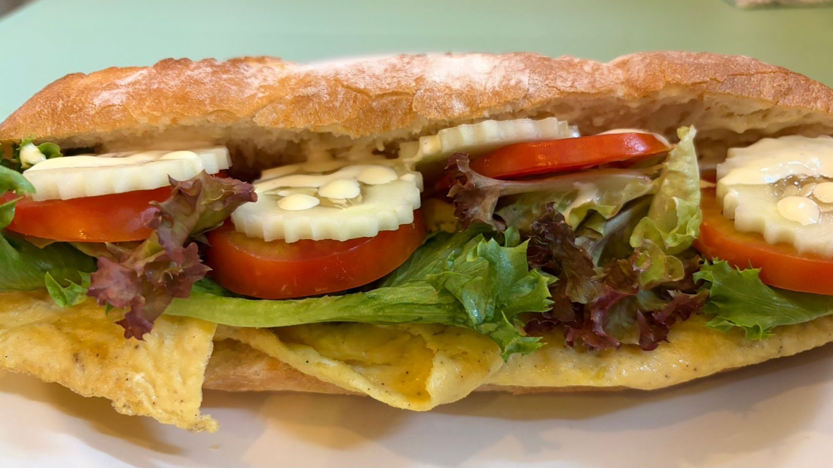 Omelet Sandwich · open avocado toast with fried egg